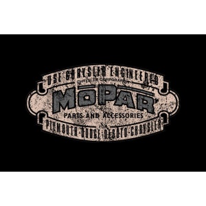 Vintage Mopar 1937 Logo T shirt