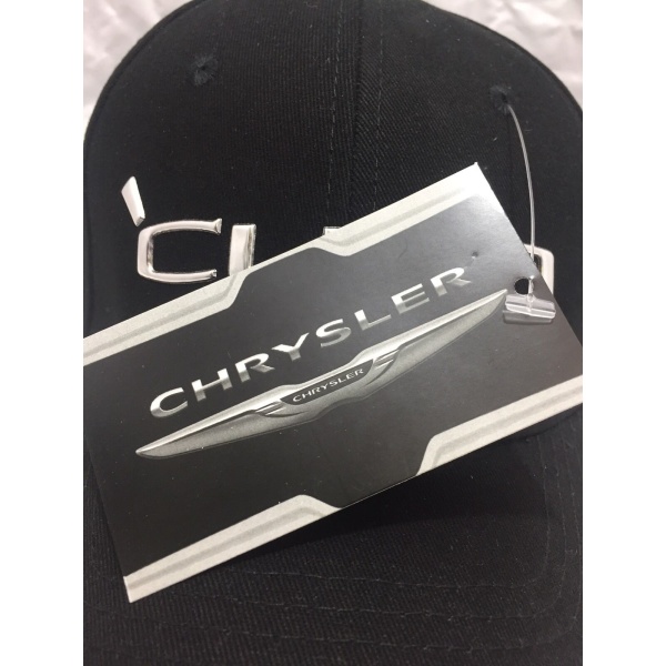 Plymouth Cuda Hat - Black w/ Chrome Liquid Metal Emblem
