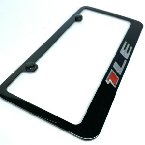 Chevy Camaro 1LE License Plate Frame - Black
