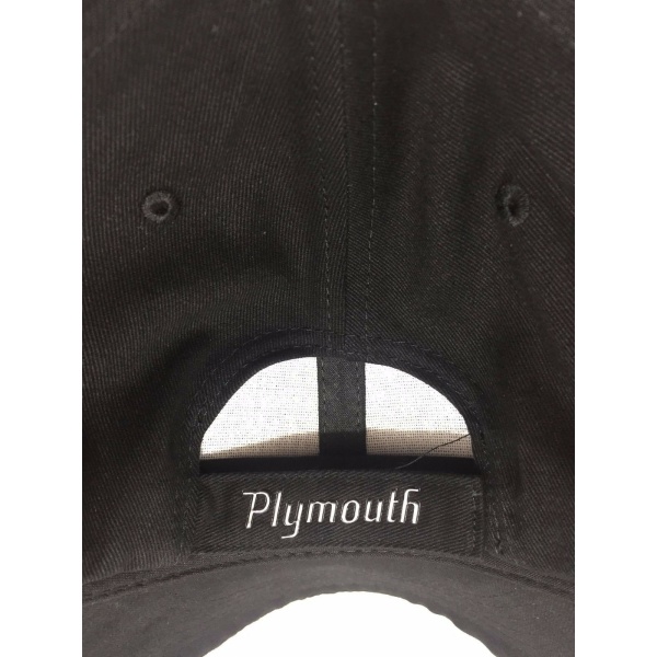 Plymouth Cuda Hat - Black w/ Chrome Liquid Metal Emblem