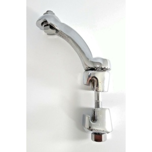 Chrome Fog Light Bracket - Clamp On Bumper Mount