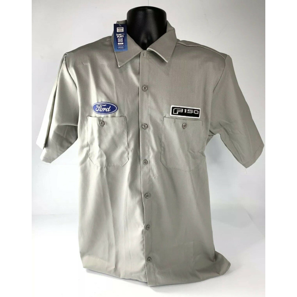 Mechanic Style Button Up Shirt