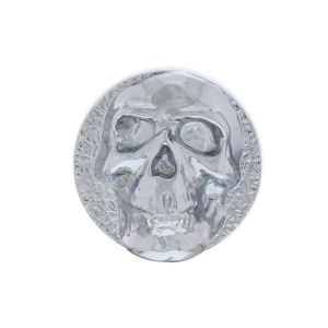 Skull Dash Knob - Chrome Die Cast