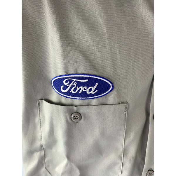 Mechanic Style Button Up Shirt