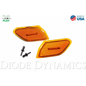 2018-2019 Jeep Wrangler & 2020 Gladiator LED Amber Lens Turn Signals