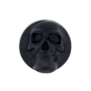 Skull Dash Knob - Black Die Cast