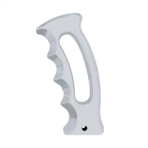 Pistol Grip Shift Knob - Chrome Slot