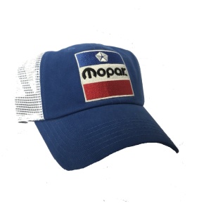 Mopar Hat - Blue 1972 Logo Trucker