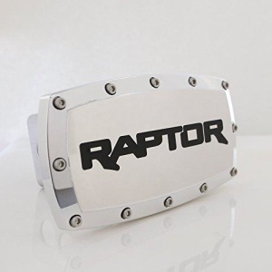 Ford Raptor Hitch Cover - Polished Aluminum