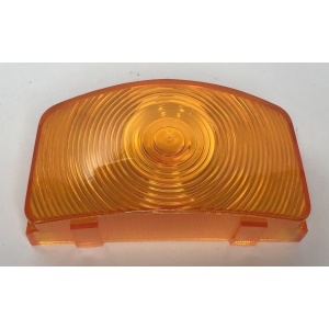 Parking Light Lens for 1955-1956 Ford F-100, F-250, and F-350 - Amber