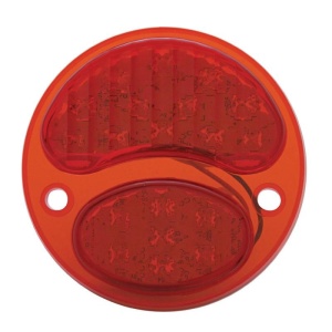 Ford Model A Tail Light - 12V LED Conversion Insert Passenger Side - 1928-1931