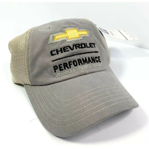 Chevrolet Performance Vehicles Parts Racing Hat - Gray / Khaki