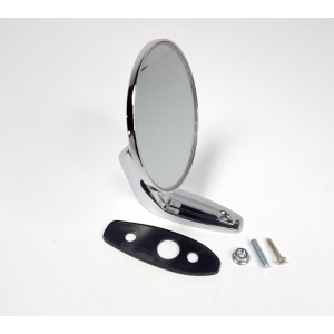 Chrome Door Exterior Outside Rearview Mirror for 1966-75 Mopar
