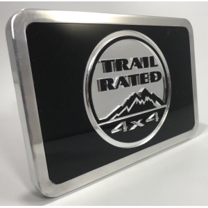 Jeep Hitch Cover - Tail Rated Black