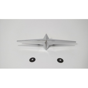 1954-58 Pontiac Star Emblem - Chrome Fender Skirt Ornament