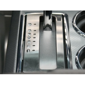 Shifter Plate Trim Overlay For 2010-2014 Ford F150 & Raptor - Brushed
