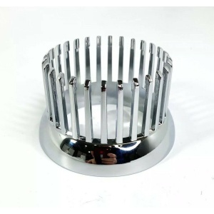 Chrome 1959 Cadillac Style Tail Light Bezel - Custom Flush Mount Metal