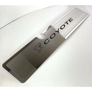 2015-2017 Mustang GT Radiator Cover Plate - Black Coyote Emblem
