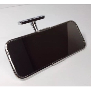 Universal Interior Rearview Mirror - Stainless Steel