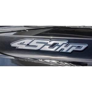 Ford Raptor Decals - 2017-2018 450 HP Brushed Stainless Steel
