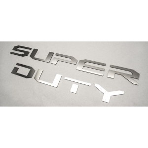 Ford Super Duty Letter Inserts - 2017-19 F250 Hood Inserts