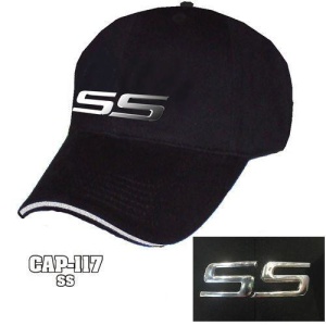Chevy SS Hat - Liquid Metal Emblem