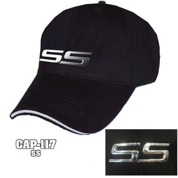Chevy SS Hat - Liquid Metal Emblem