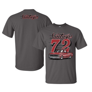 Vintage Chevy C10 T Shirt with 1972 Chevrolet Truck