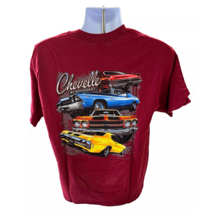 Chevy Chevelle t-shirt, Red
