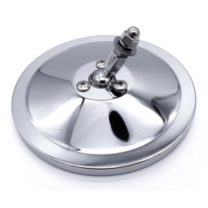 Chrome Smooth 5" Side View Mirror Head Chevy