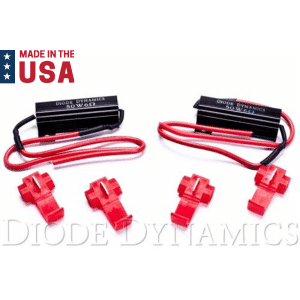 Diode Dynamics LED Resistor Kit - Fix Turn Signal Hyperblink - Set of 2 - GoodSpeedUSA