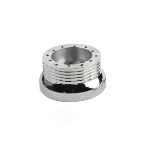 6 Hole (70mm or 74mm) Steering Wheel Polished Hub Adapter Ididit Chevy - GoodSpeedUSA
