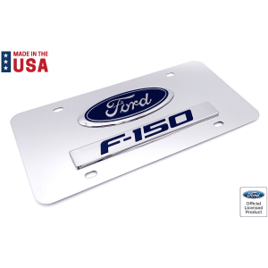 Ford F-150 License Plate – 3D Oval Ford F-150 Script