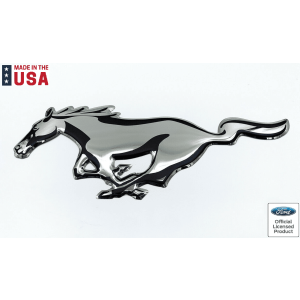 Ford Mustang Running Pony Emblem Metal Sign