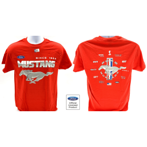 Ford Mustang Since 1964 Red T-Shirt