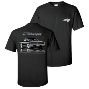 Black 1969 Black Dodge Charger T-Shirt