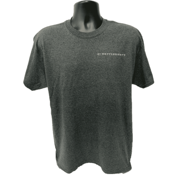 Chevy Camaro Evolution Gray T-Shirt - Six Generations - Image 2
